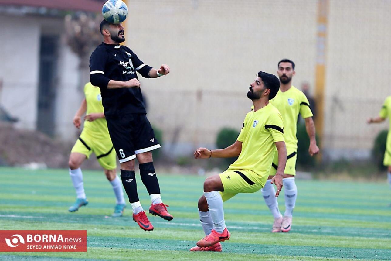 دیدار تیم های فوتبال سینا کلاچای _ پارس کیاشهر