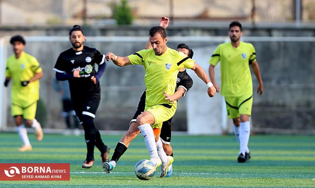 دیدار تیم های فوتبال سینا کلاچای _ پارس کیاشهر