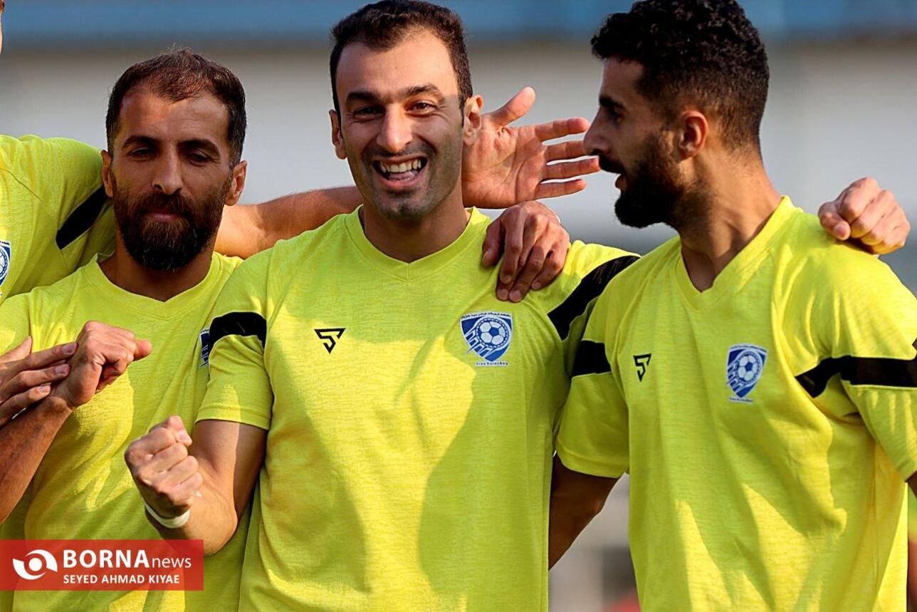 دیدار تیم های فوتبال سینا کلاچای _ پارس کیاشهر