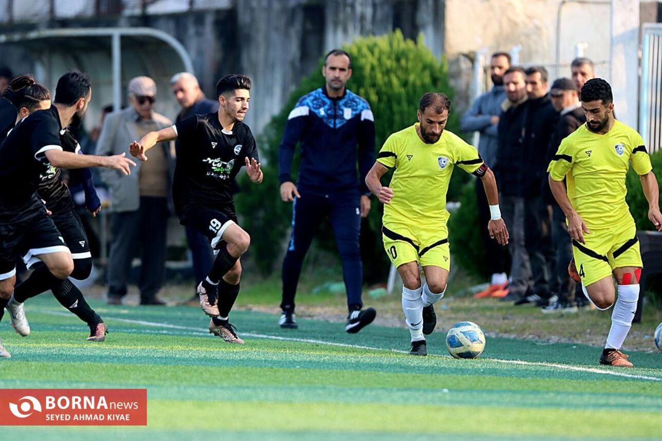 دیدار تیم های فوتبال سینا کلاچای _ پارس کیاشهر