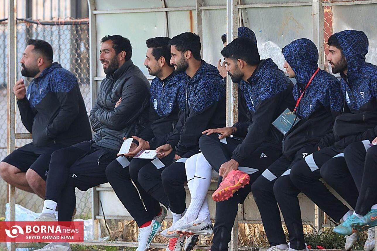 دیدار تیم های فوتبال سینا کلاچای _ پارس کیاشهر