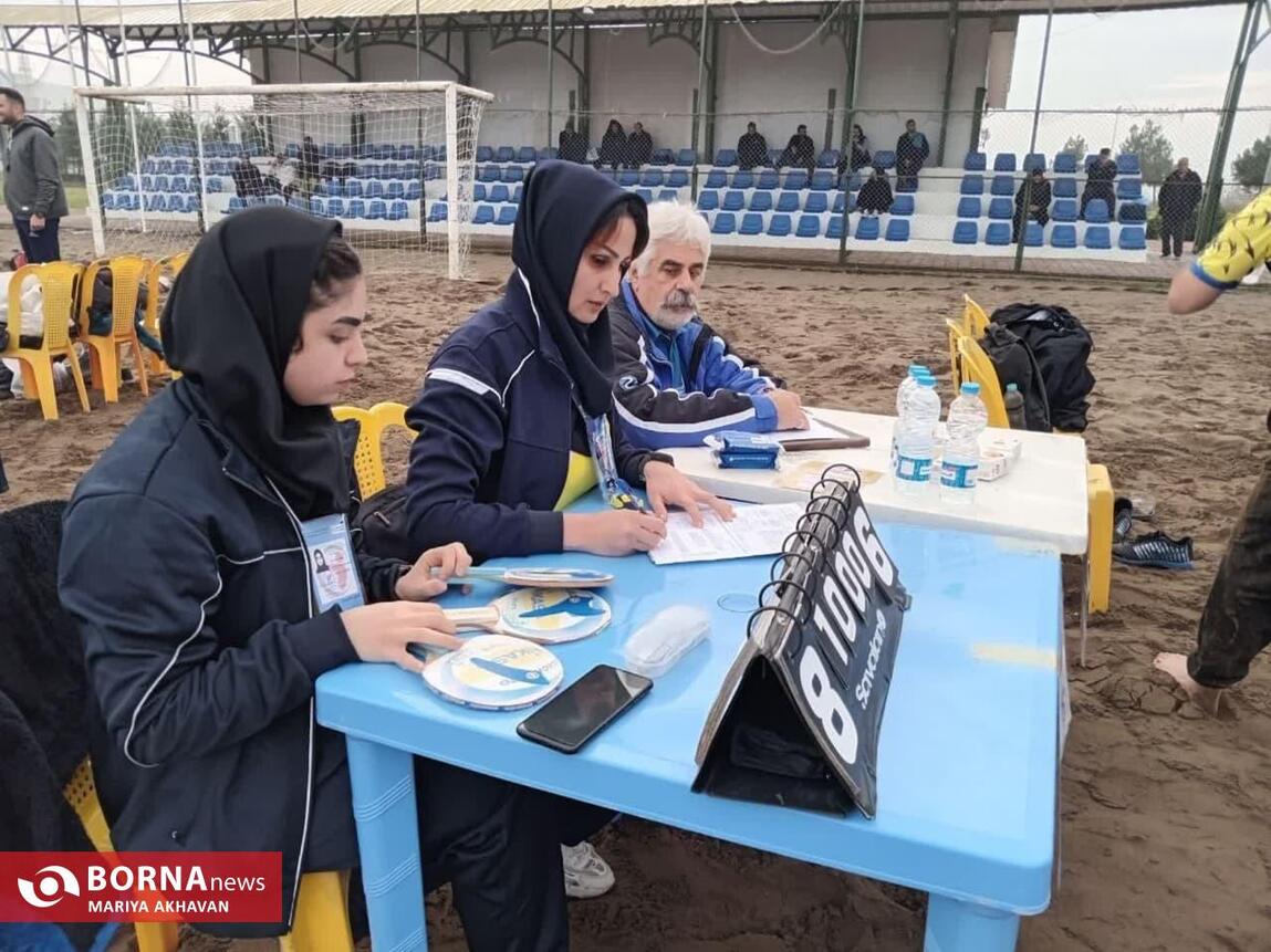 دومین دوره رقابت های والیبال نشسته ساحلی قهرمانی کشور