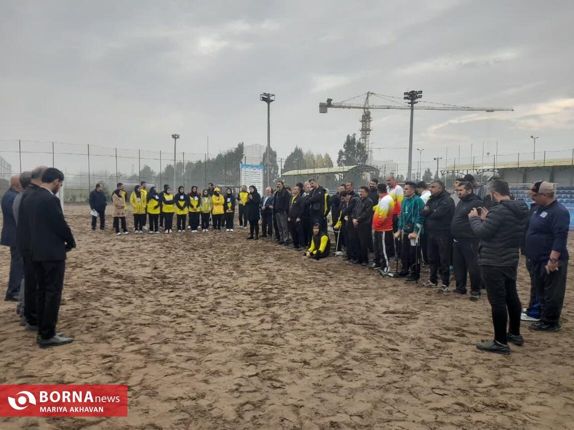 دومین دوره رقابت های والیبال نشسته ساحلی قهرمانی کشور