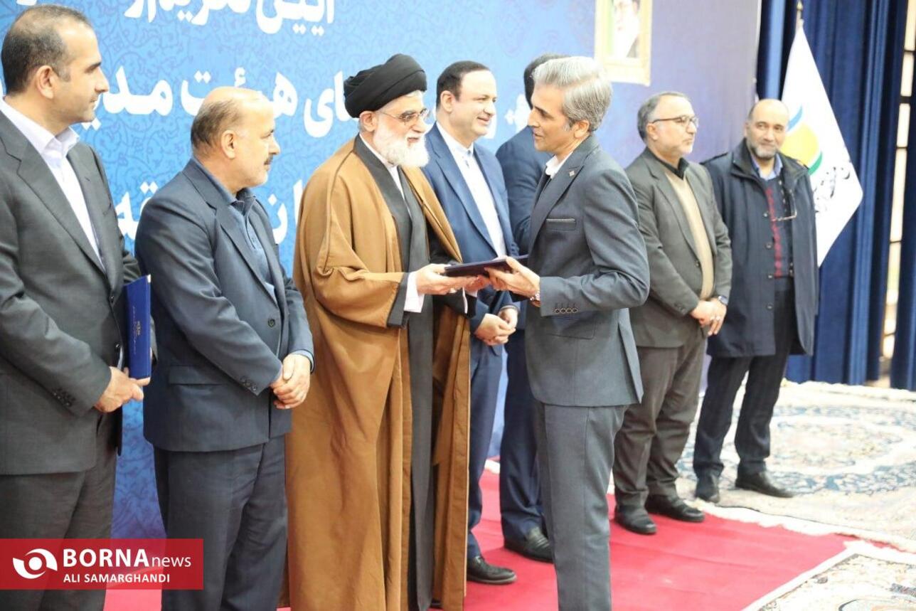 آیین تکریم و معارفه مدیرعامل منطقه آزاد انزلی