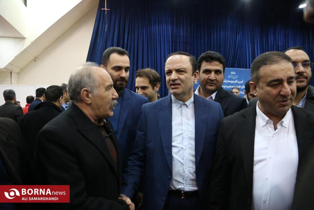 آیین تکریم و معارفه مدیرعامل منطقه آزاد انزلی