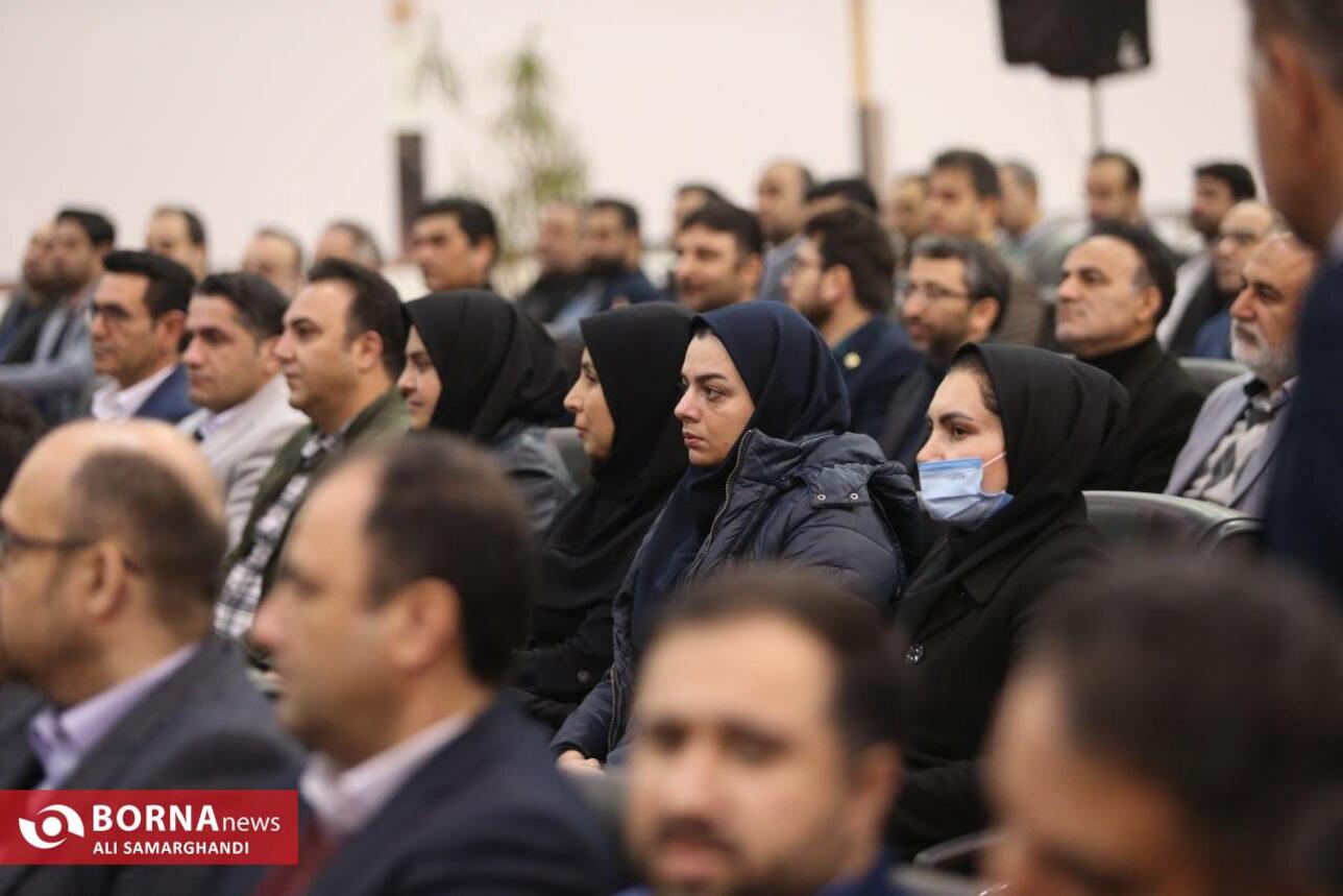 آیین تکریم و معارفه مدیرعامل منطقه آزاد انزلی