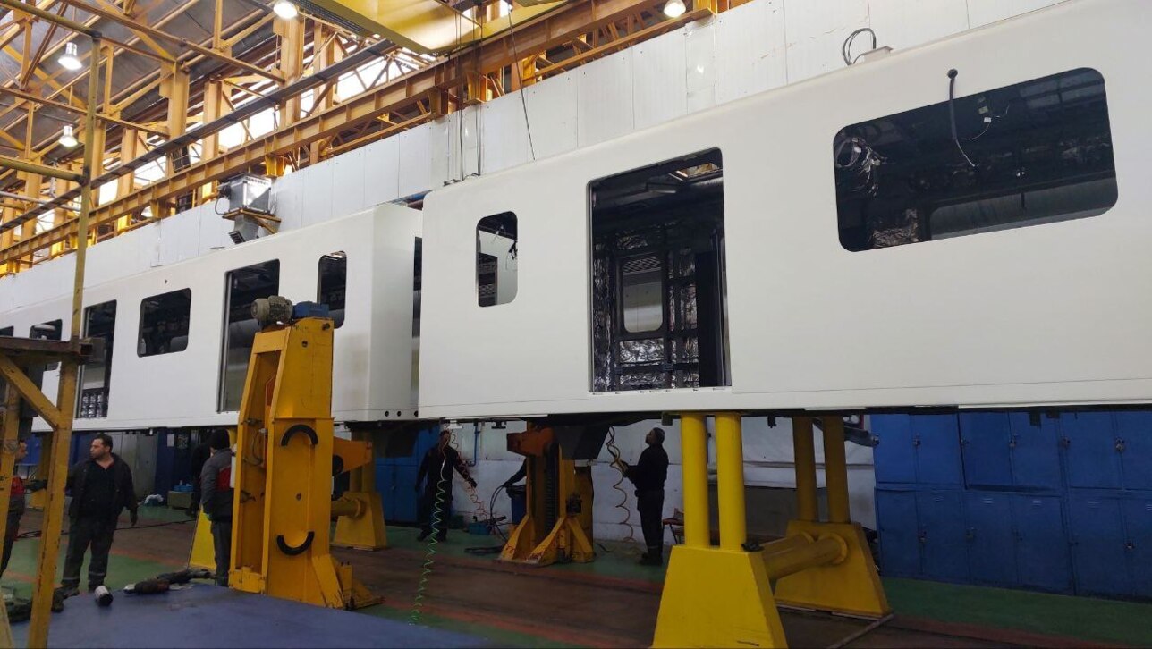 واگن‌سازی باقرشهر شهرستان ری