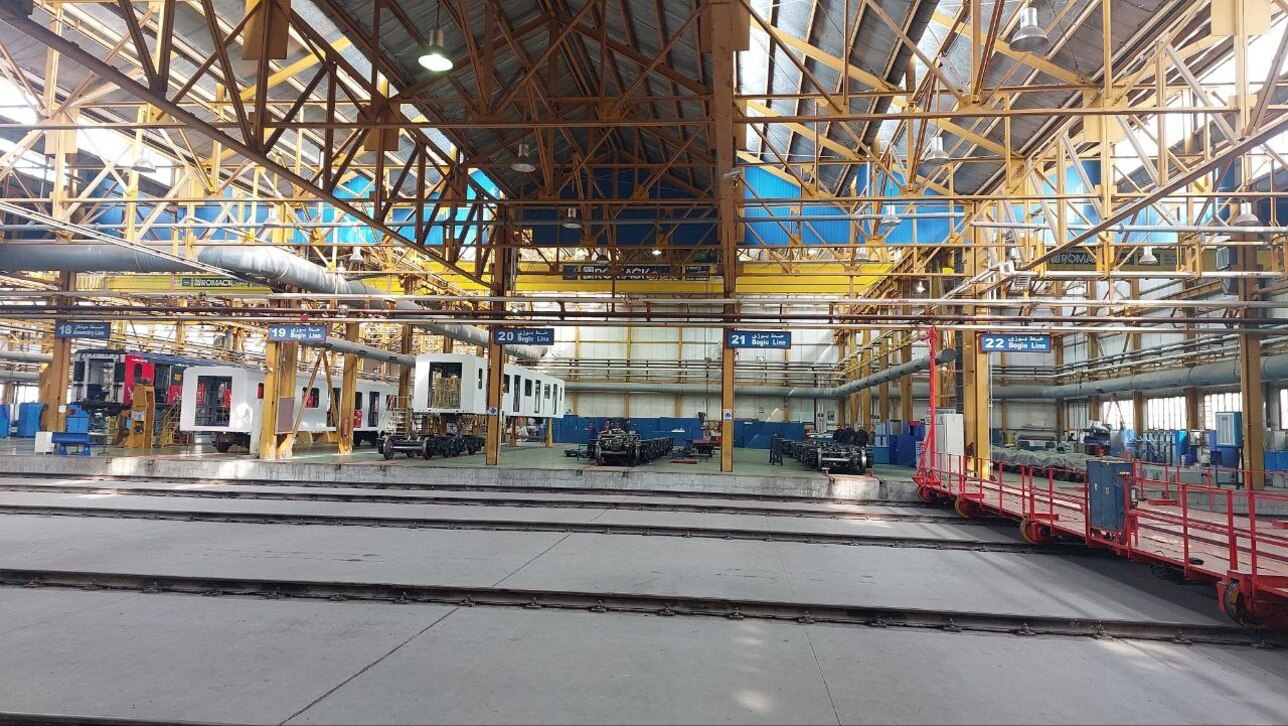 واگن‌سازی باقرشهر شهرستان ری