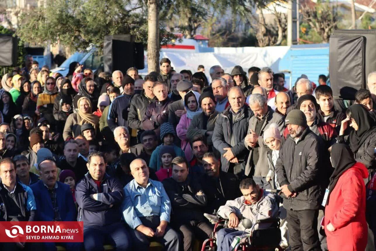 برگزاری همایش پیاده روی خانوادگی در سیاهکل