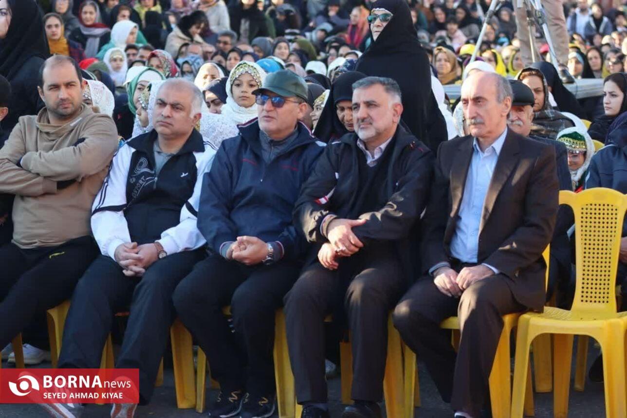 برگزاری همایش پیاده روی خانوادگی در سیاهکل