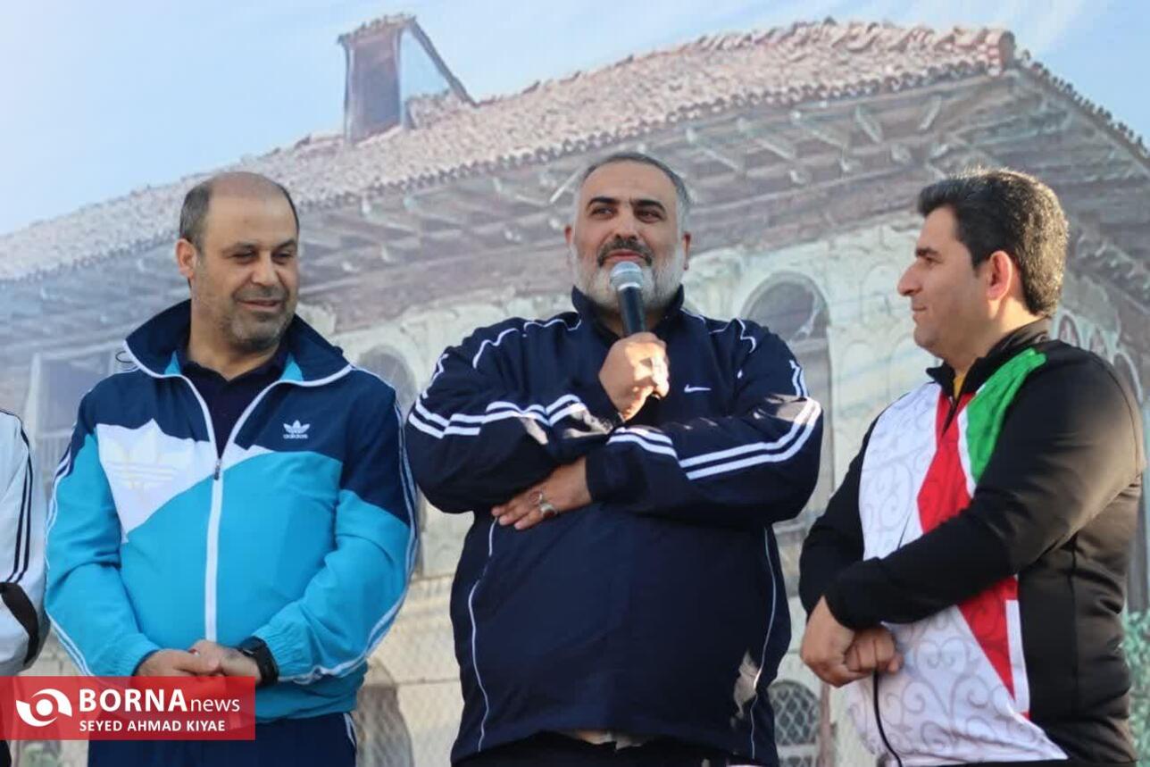 برگزاری همایش پیاده روی خانوادگی در سیاهکل