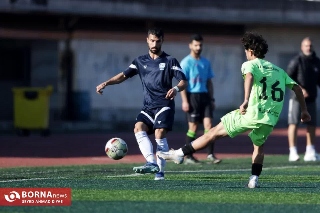 بازی تیم های سینا کلاچای و مقاومت گیلان