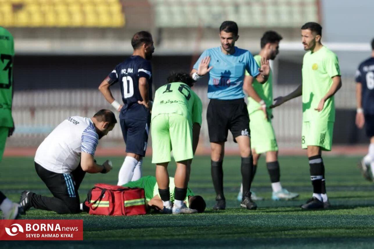 بازی تیم های سینا کلاچای و مقاومت گیلان