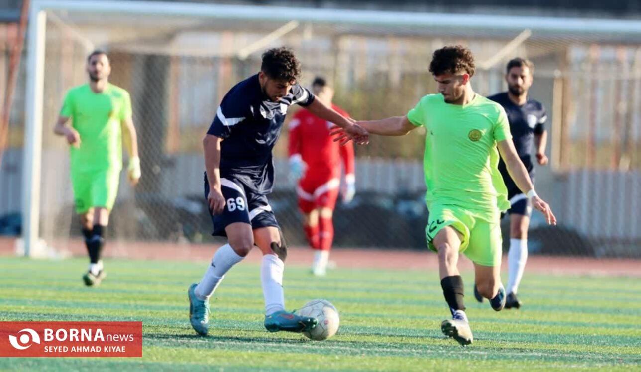 بازی تیم های سینا کلاچای و مقاومت گیلان