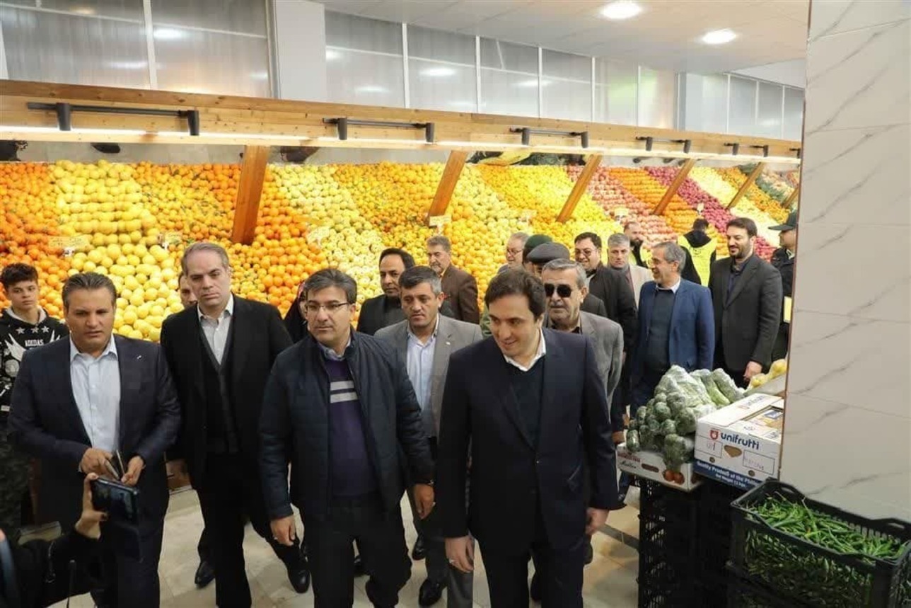 افتتاح میدان میوه و تره بار شاهد در شهر اندیشه