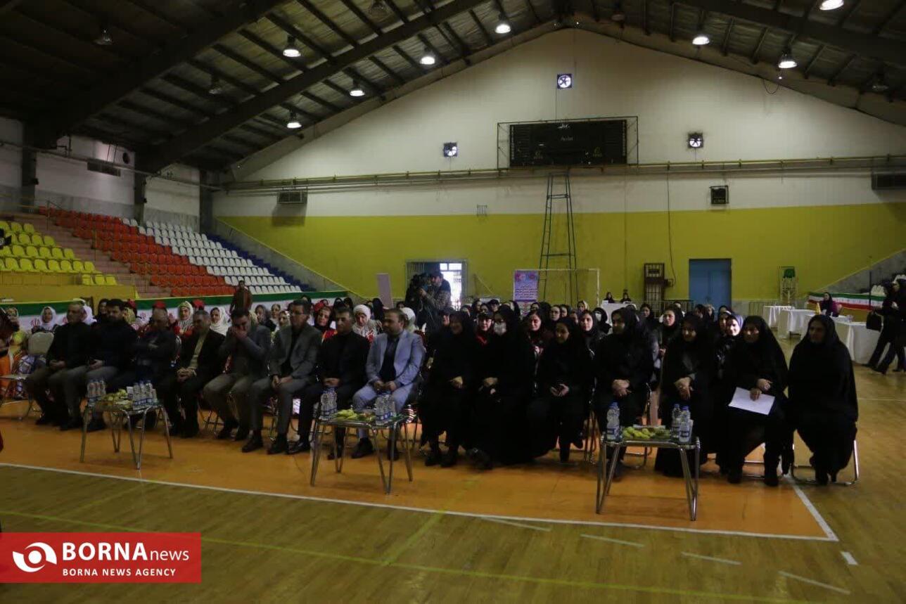 آیین افتتاحیه طرح پایش آمادگی جسمانی و ارتقای تندرستی خانواده