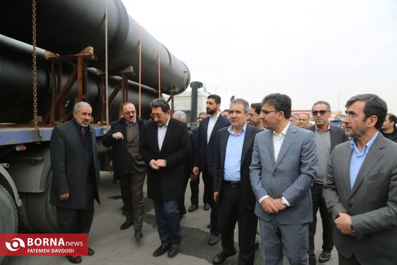 بازدید وزیر صمت از شهرک صنعتی شمس‌آباد