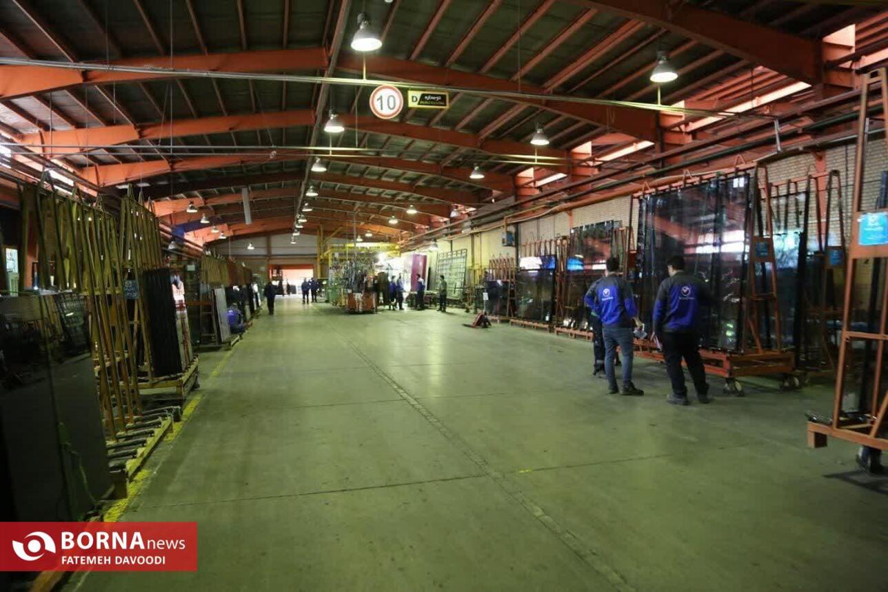 بازدید وزیر صمت از شهرک صنعتی شمس‌آباد