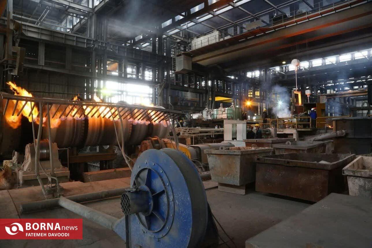 بازدید وزیر صمت از شهرک صنعتی شمس‌آباد