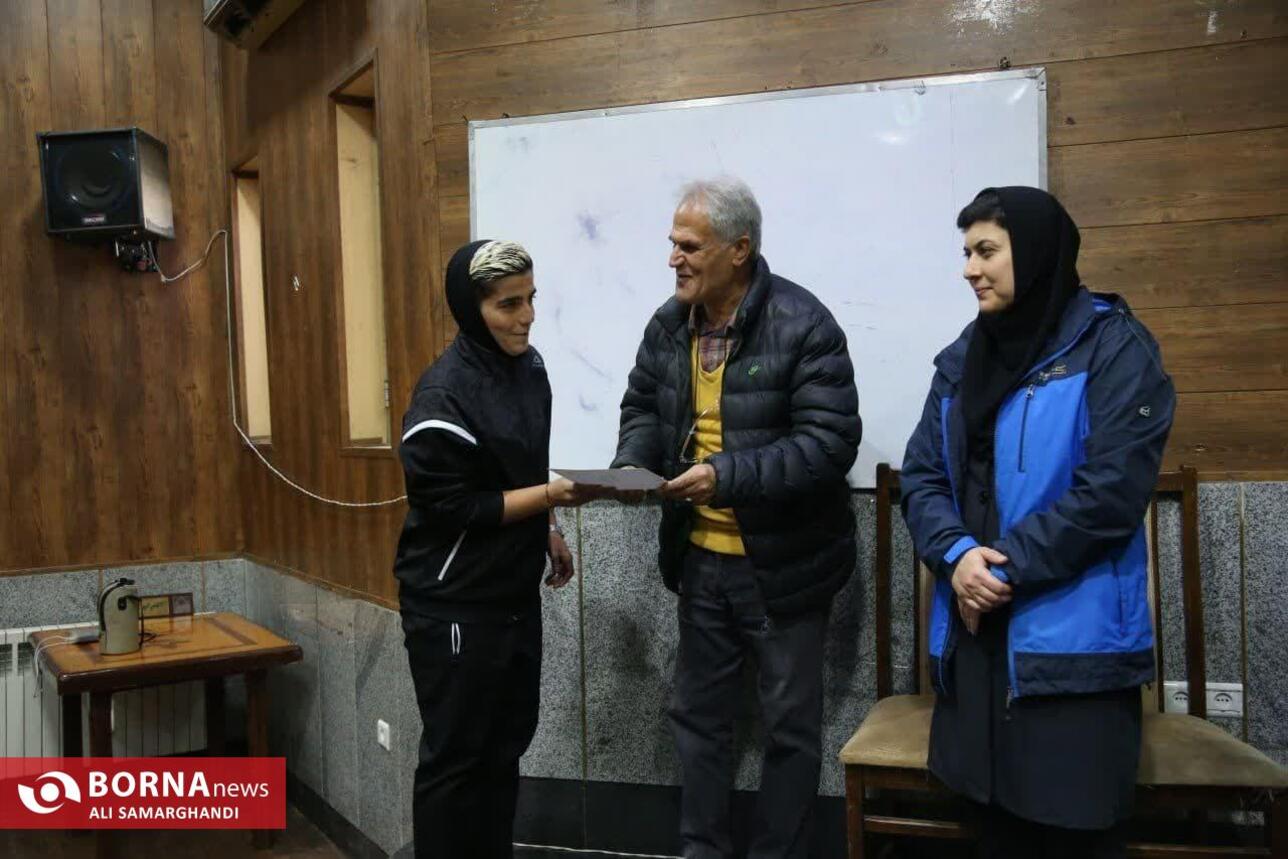 اختتامیه کلاس مربیگری D فوتبال آسیا ویژه بانوان در رشت