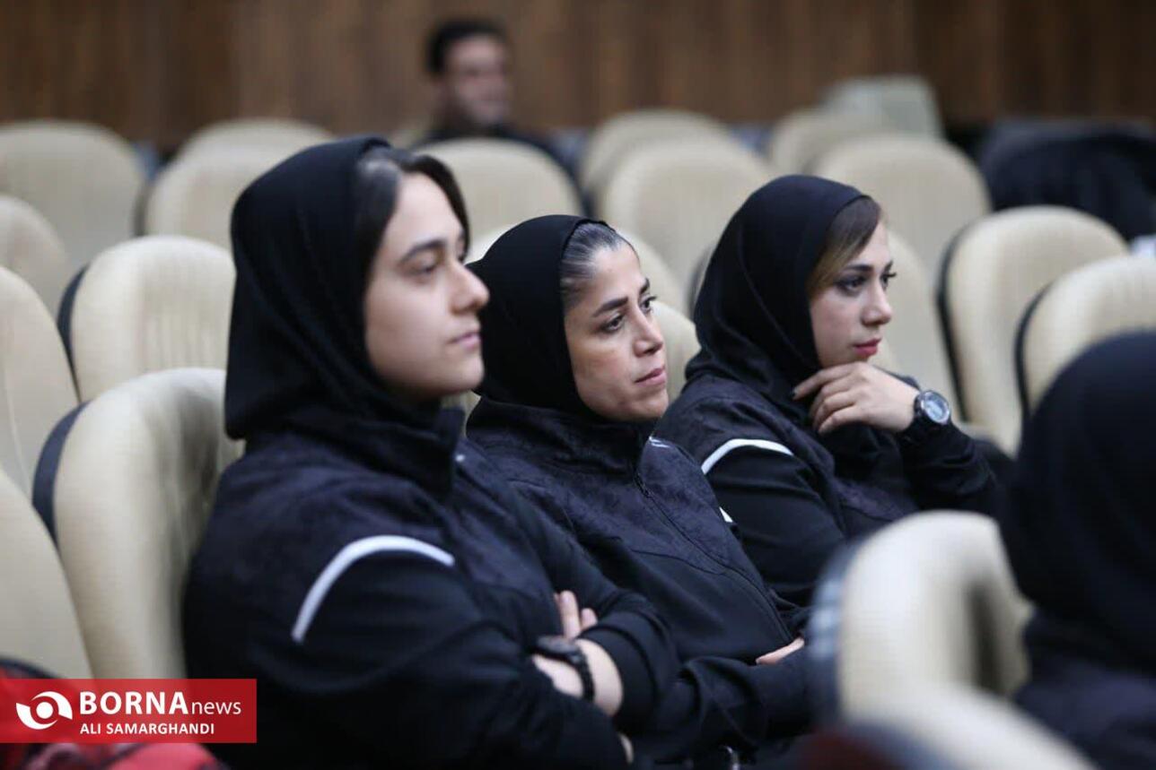 اختتامیه کلاس مربیگری D فوتبال آسیا ویژه بانوان در رشت