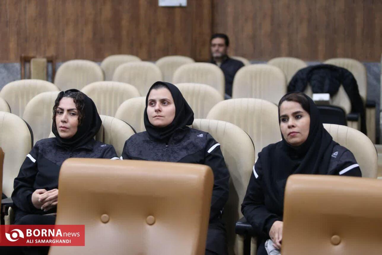اختتامیه کلاس مربیگری D فوتبال آسیا ویژه بانوان در رشت
