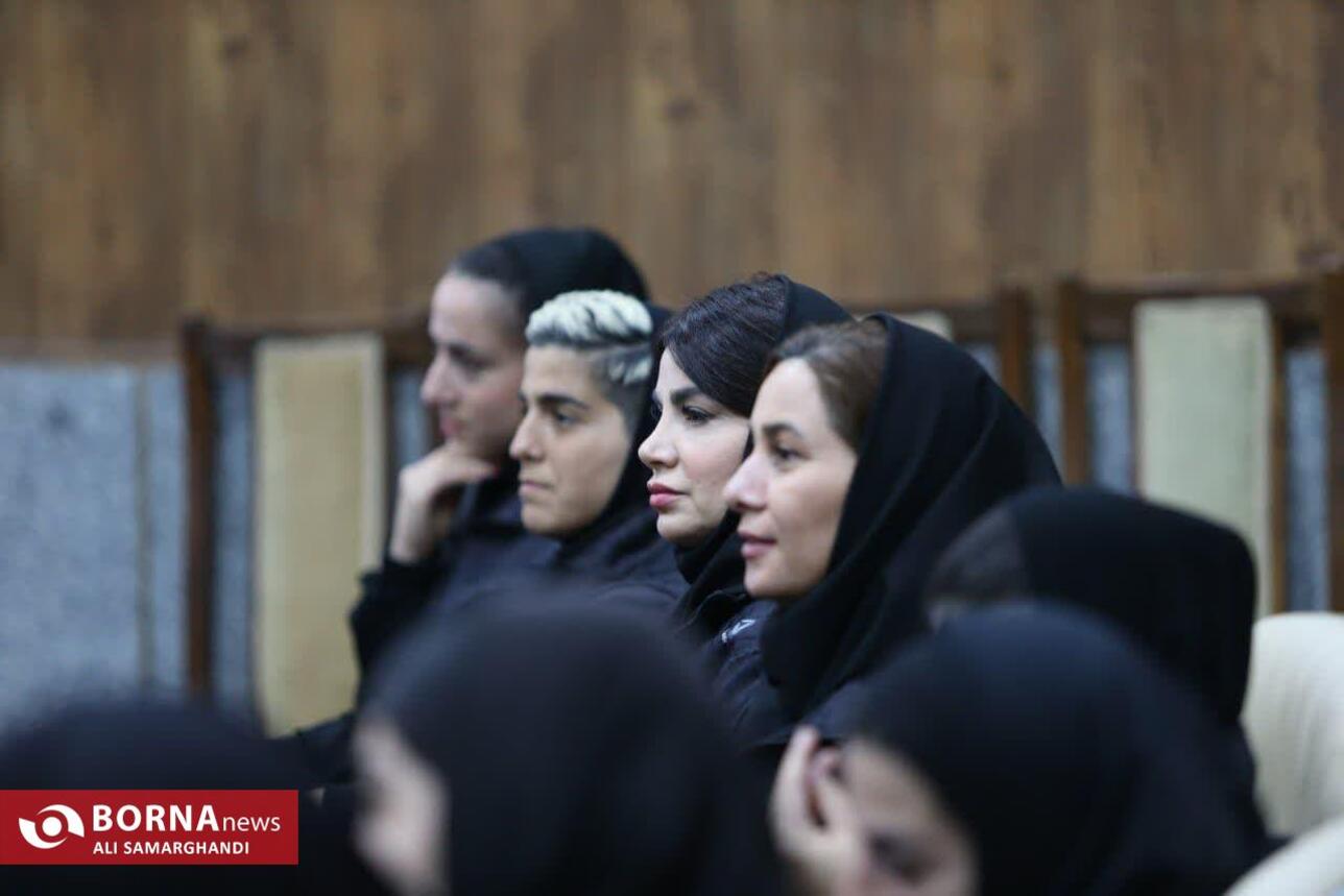 اختتامیه کلاس مربیگری D فوتبال آسیا ویژه بانوان در رشت