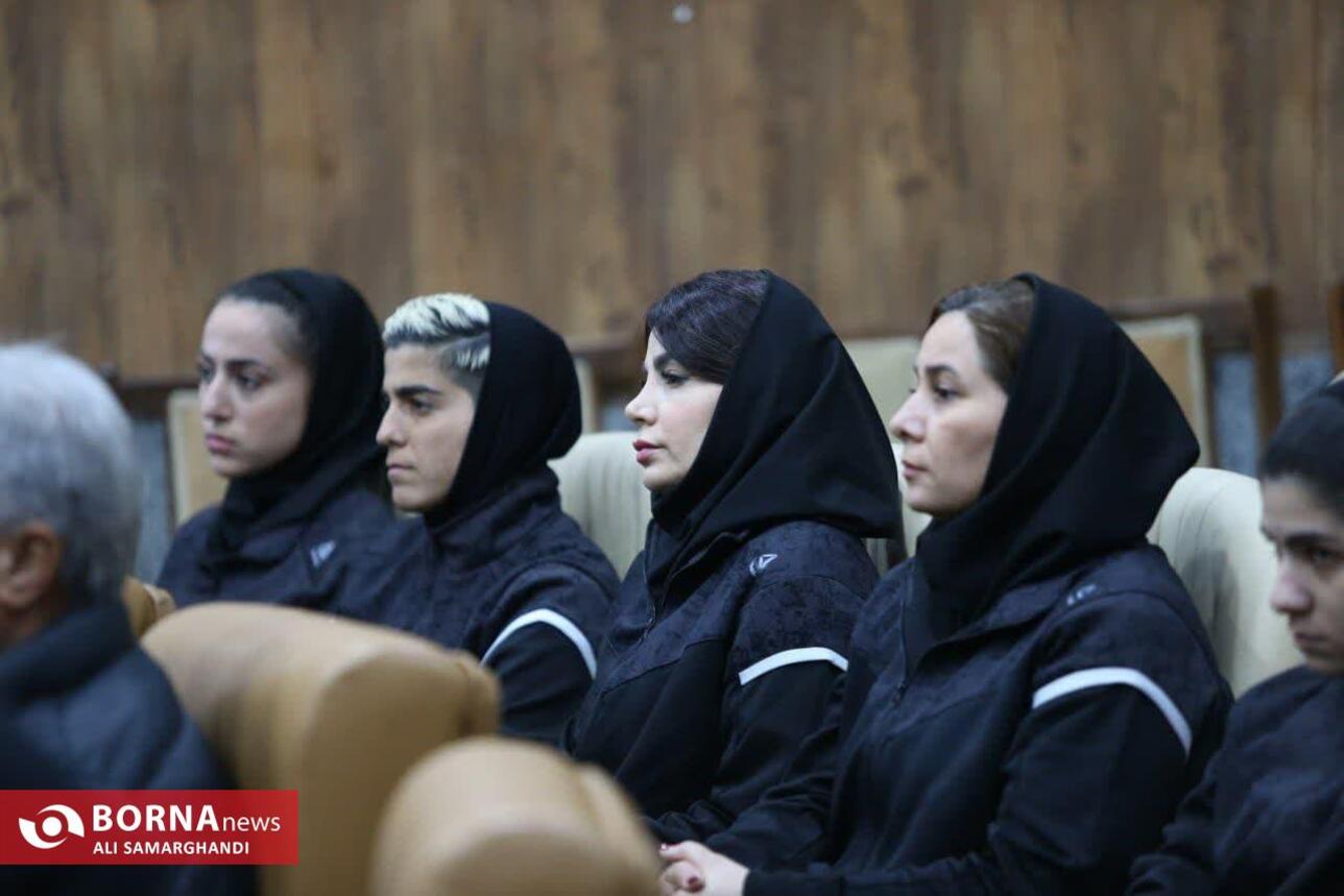 اختتامیه کلاس مربیگری D فوتبال آسیا ویژه بانوان در رشت