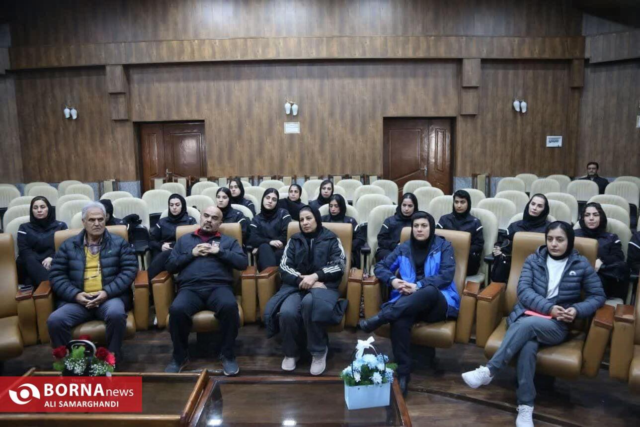 اختتامیه کلاس مربیگری D فوتبال آسیا ویژه بانوان در رشت