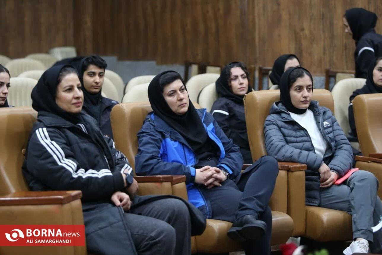 اختتامیه کلاس مربیگری D فوتبال آسیا ویژه بانوان در رشت