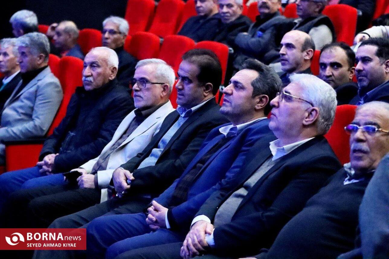 آیین تجلیل از بزرگان و تاریخ سازان فوتبال گیلان