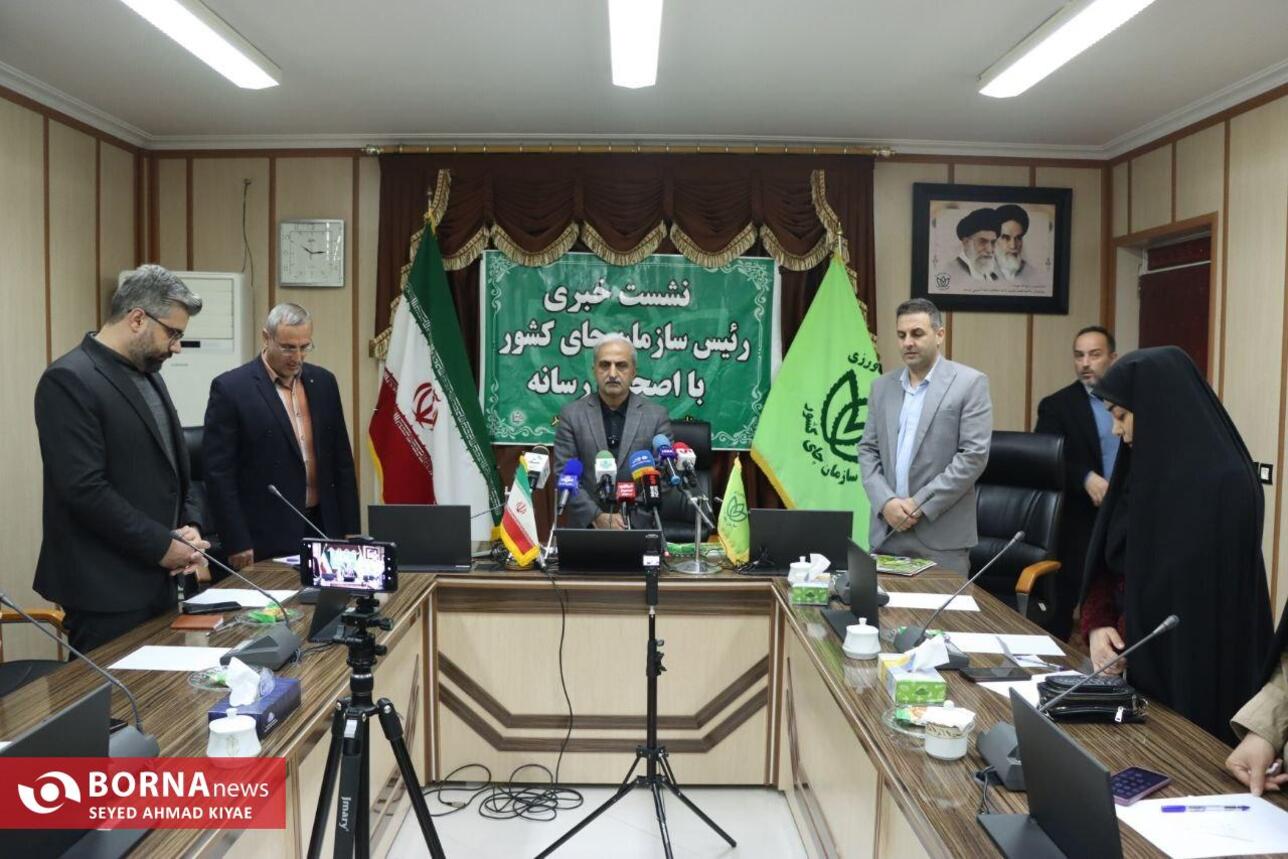 نشست خبری رئیس سازمان چای کشور