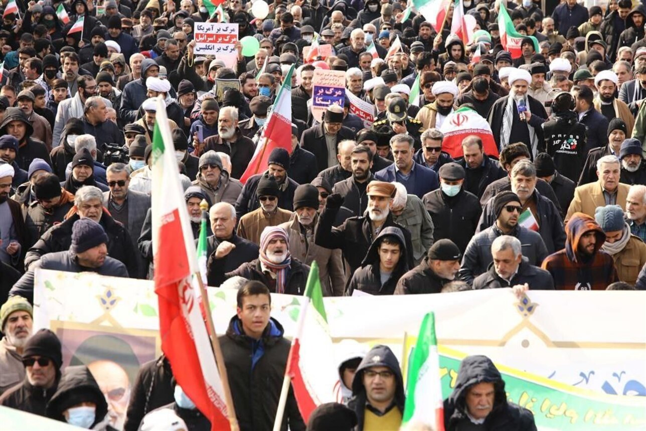 راهپیمایی ۲۲ بهمن در شهر اندیشه