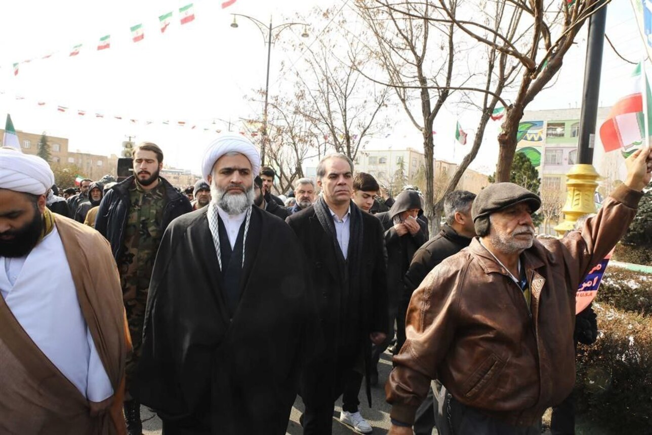 راهپیمایی ۲۲ بهمن در شهر اندیشه