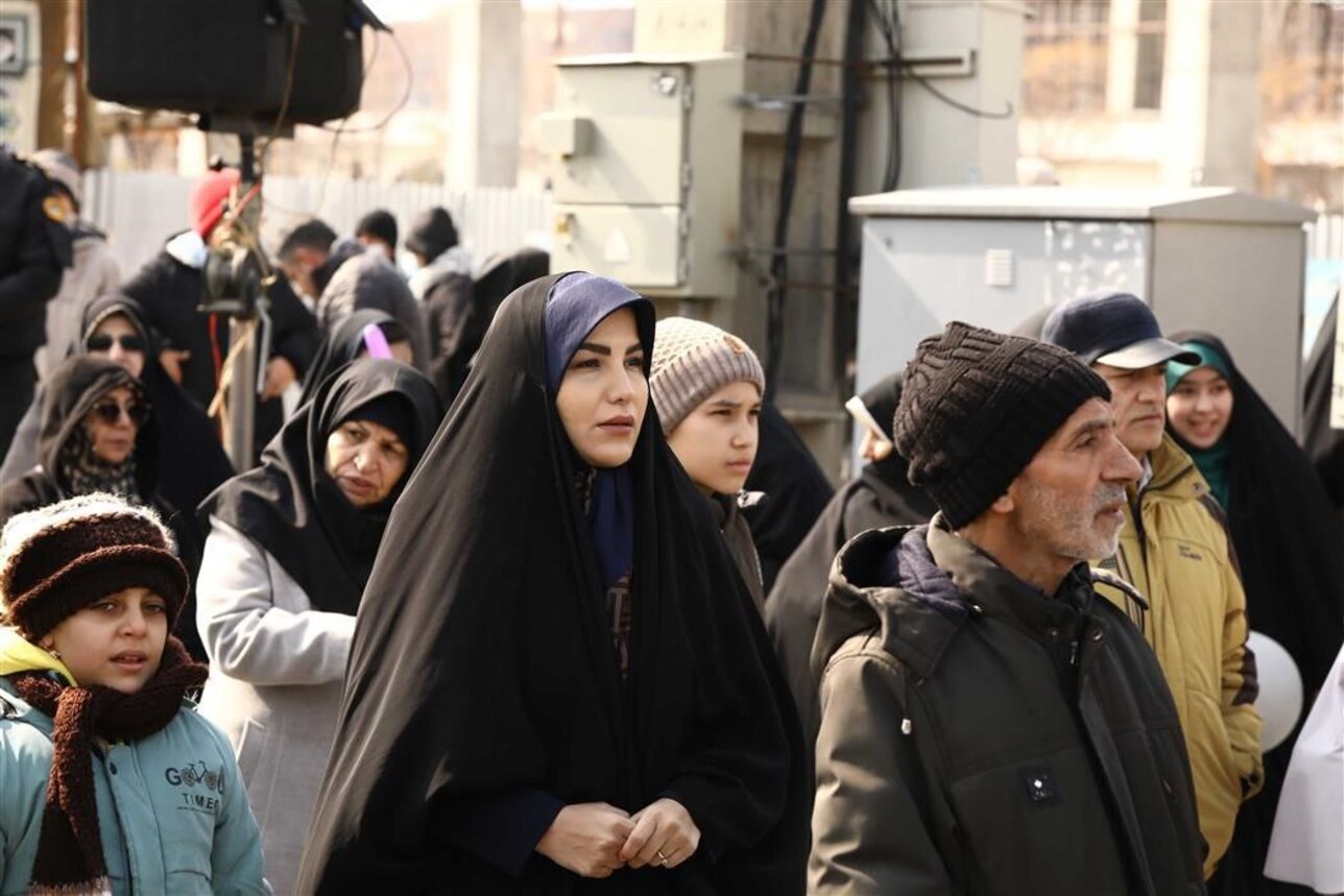 راهپیمایی ۲۲ بهمن در شهر اندیشه