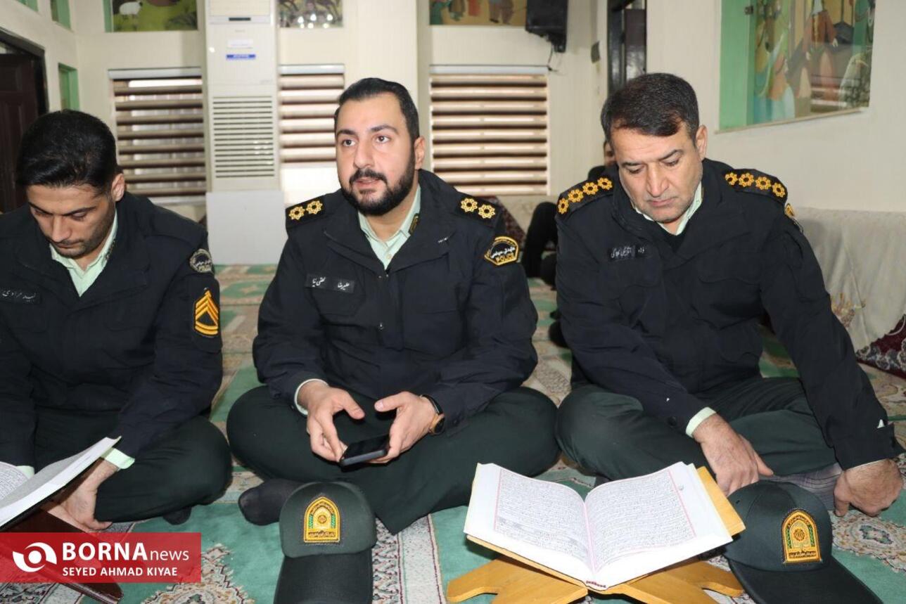 محفل انس با قرآن در لاهیجان