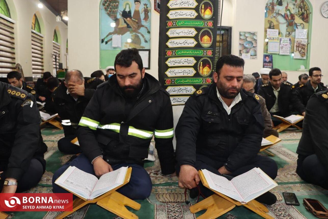 محفل انس با قرآن در لاهیجان