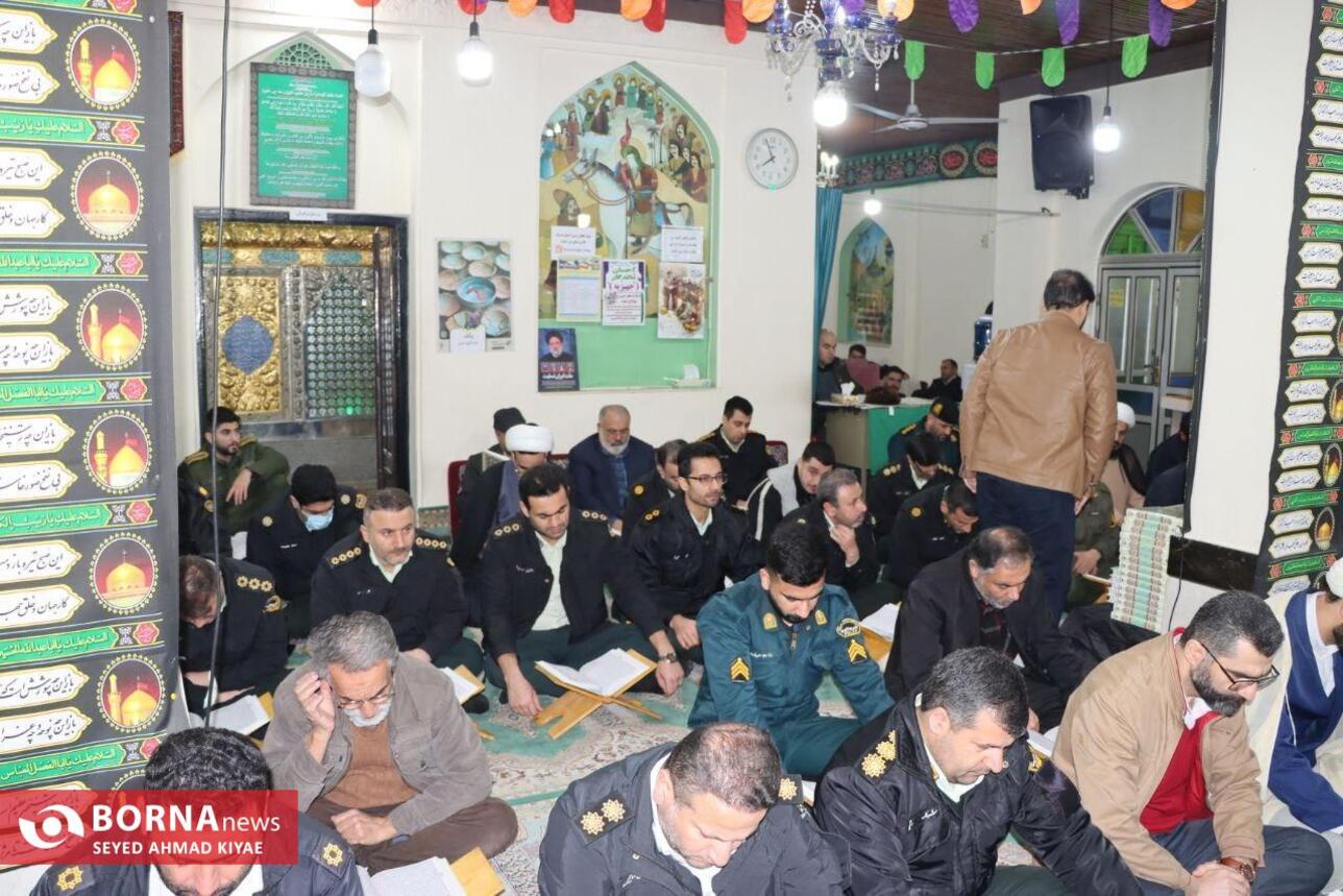 محفل انس با قرآن در لاهیجان