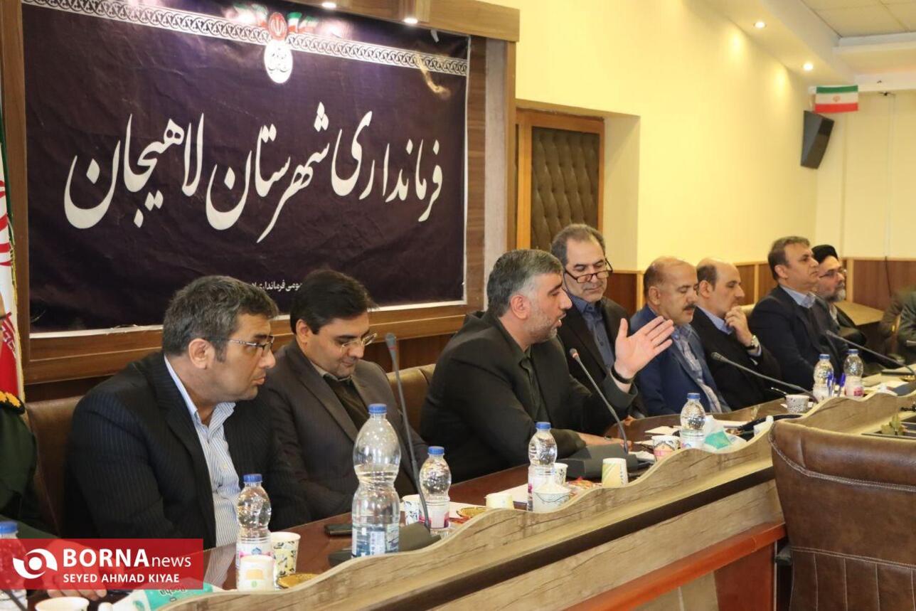 مراسم تکریم و معارفه سرپرست فرمانداری لاهیجان