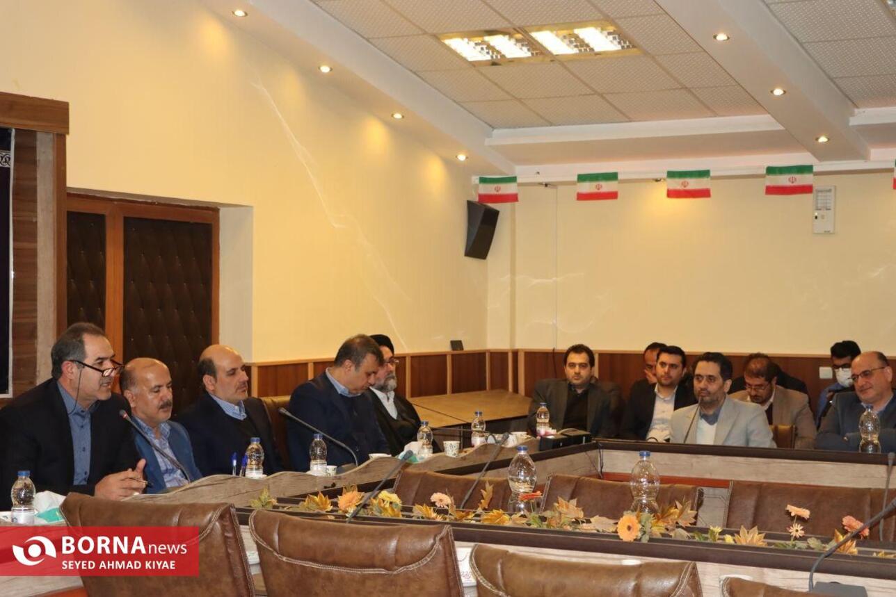 مراسم تکریم و معارفه سرپرست فرمانداری لاهیجان