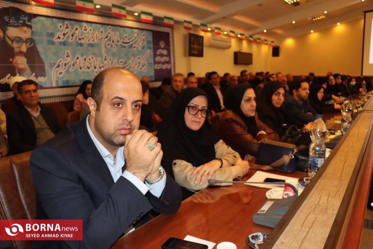 مراسم تکریم و معارفه سرپرست فرمانداری لاهیجان