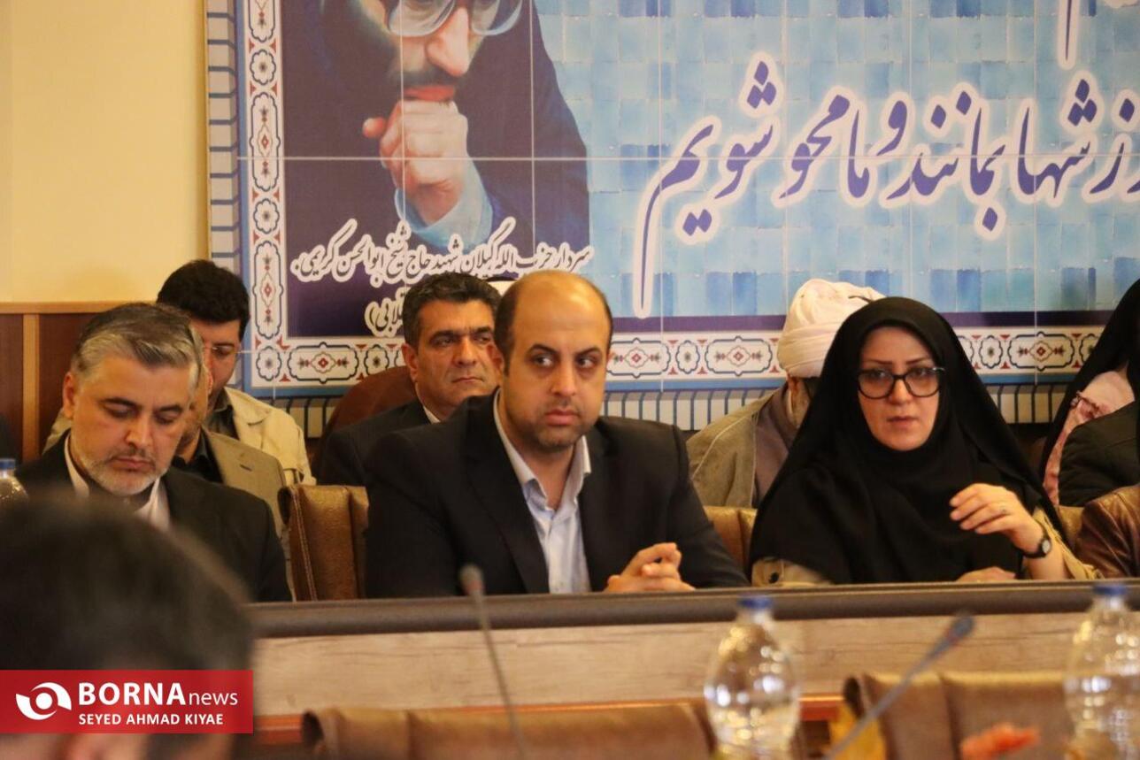 مراسم تکریم و معارفه سرپرست فرمانداری لاهیجان