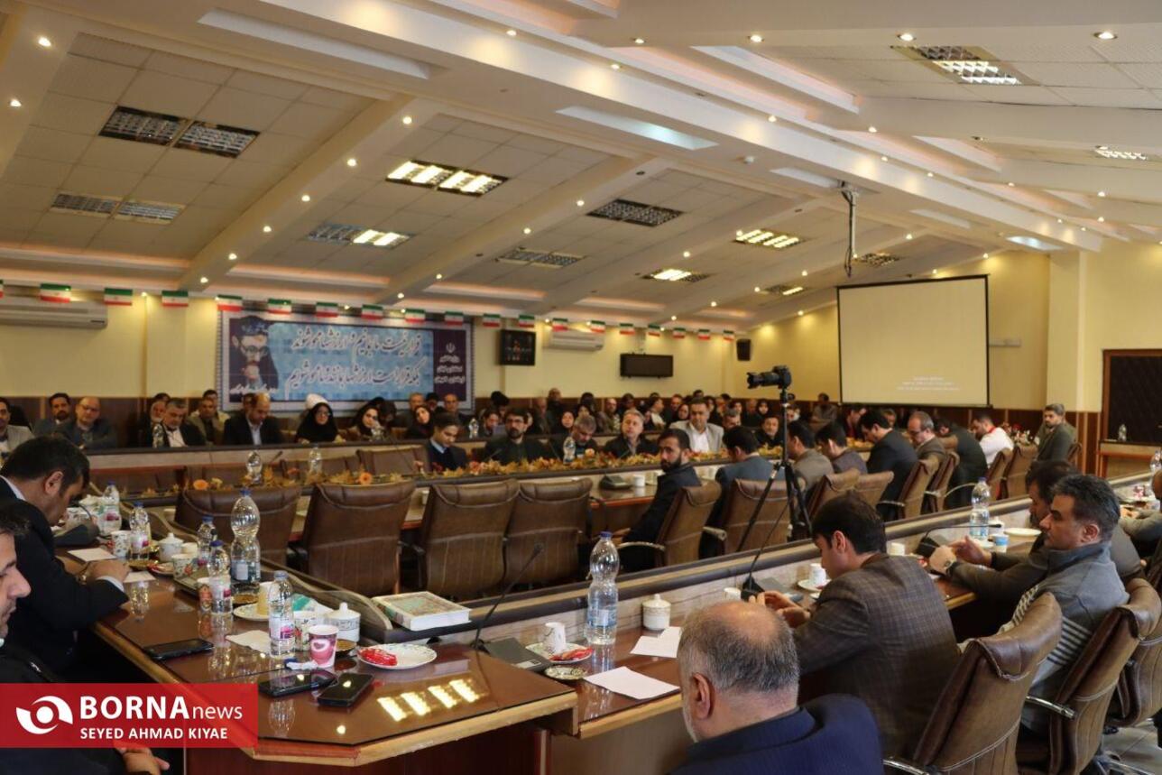 مراسم تکریم و معارفه سرپرست فرمانداری لاهیجان