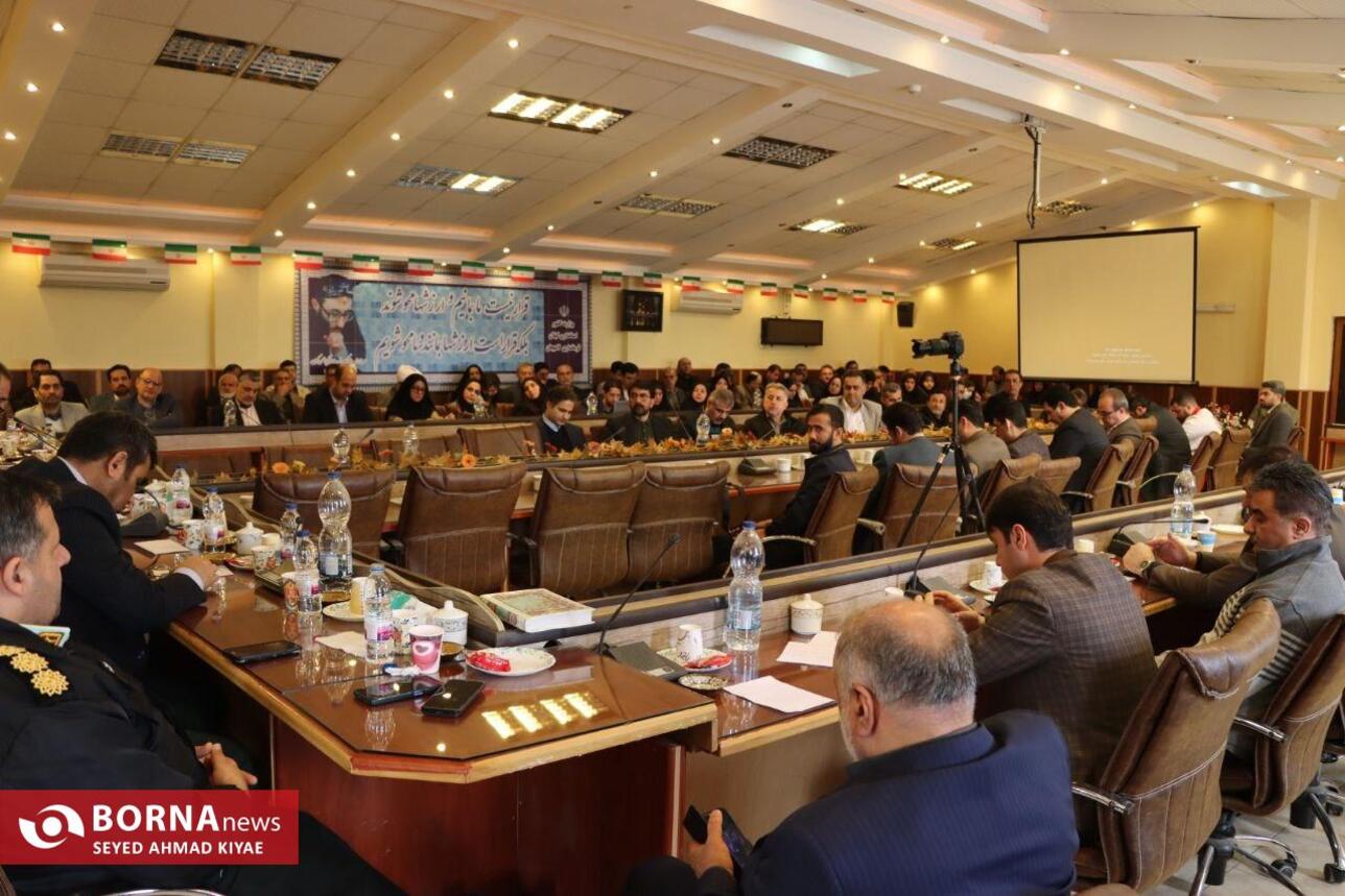 مراسم تکریم و معارفه سرپرست فرمانداری لاهیجان