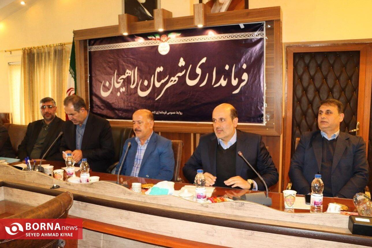 مراسم تکریم و معارفه سرپرست فرمانداری لاهیجان