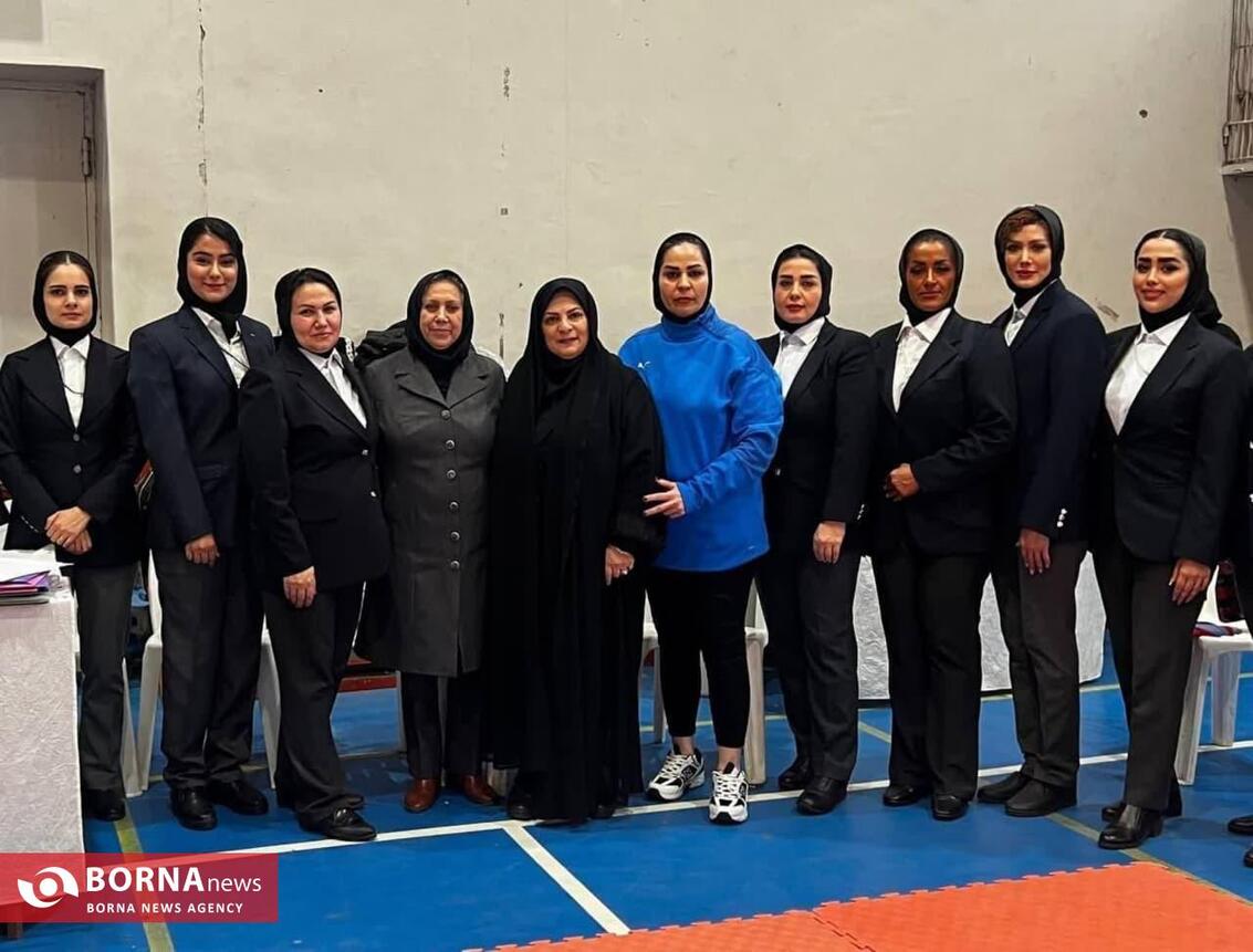 اولین دوره مسابقات کاراته فرزندان کارگر بانوان استان گیلان