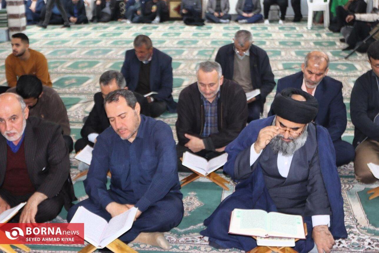 برگزاری محفل انس با قرآن در شهرستان لاهیجان