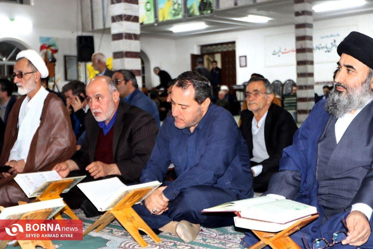 برگزاری محفل انس با قرآن در شهرستان لاهیجان