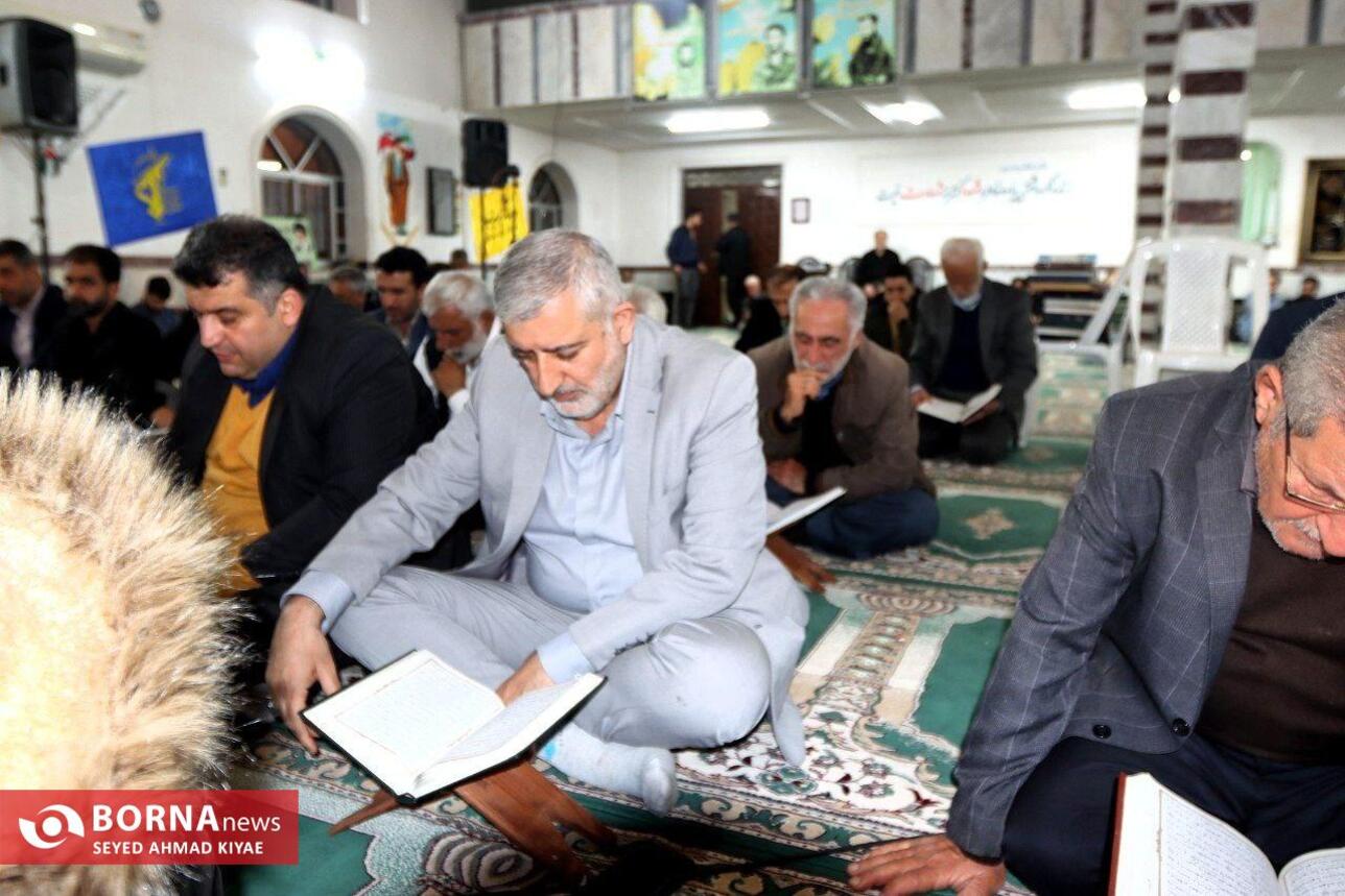 برگزاری محفل انس با قرآن در شهرستان لاهیجان