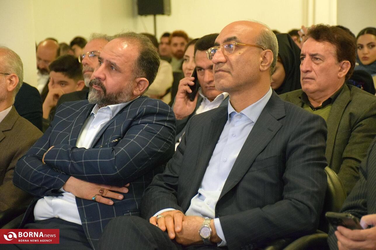 حضور منوچهر حبیبی استاندار در مراسم تجلیل از ورزشکاران استان کرمانشاه